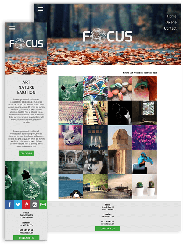 screenshot site focus